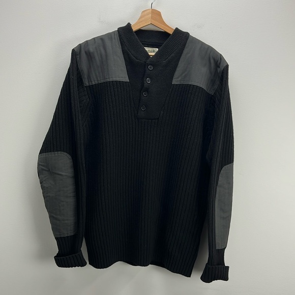 Knit Sweater Vintage Command Sweater Bean Commando Sweater